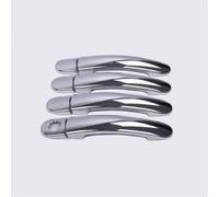 NOHEEU Chrome Car Maniglia Della Porta Coperture Per Seat Per Leon MK2 1P FR FR + Per Cupra 2006 2007 2008 2009 2010 2011 2012(3)