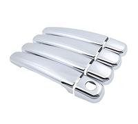 NOHEEU Chrome Door Handle Cover Trim Catch Car Set Cap Accessori Per Lo Styling Per Citroen C3 MK1 2002-2009(2)