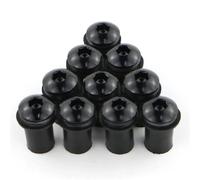 NOHEEU Clip di Fissaggio Kit di Viti di Montaggio per Parabrezza con Bulloni per Moto 5 Mm 10 Pezzi per CBR 600RR 1000RR CBR600RR CBR1000RR per FIREBLADE 2008-2023(Nero)