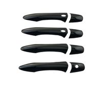 NOHEEU copertura maniglia porta esterna Gloss Black Carbon Car Door Handle Cover Trim Pasta Style Per Ex35 Ex37 Fx35 Fx37 Fx50 2008 2009 2010 2013(Style 1)