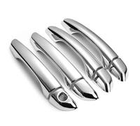 NOHEEU Copri Maniglia Esterna Auto Porta Decorativa Parti di Ricambio per Peugeot 3008 2017-2022(Silver No Sensor)