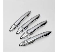 NOHEEU Copri Maniglia Per Porta 4 Pezzi Piastra Elettrica Per Auto Copertura Per Esterna Per Hyundai IX35 Per Tucson 2009-2014(Argento)