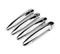 NOHEEU Copri Maniglia Portiera Auto Tappo Rivestimento Per X5 E70 2008-2013 Set Antigraffio Cromo Styling Parti Esterne(Argento)
