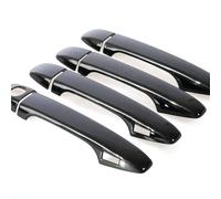NOHEEU Coprimaniglia esterna per auto, nero lucido, con adesivo, accessori protettivi per Subaru per Levorg 2015-2019(Style2)