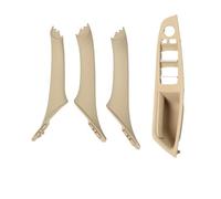 NOHEEU Maniglia interna porta Maniglia Di Ricambio Per Bracciolo Interno Auto Conducente RHD Set Da 4 Pezzi Per BMW Serie 5 F10 F11 520i 523i 525i 528i 535i