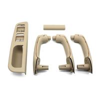 NOHEEU Set Di Maniglie Portiera Anteriore Posteriore Sinistra Destra Auto Per V&W Per Jetta Per Golf MK4 Dal 1999-2004(Beige 8pcs)