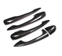 NOHEEU Smart Door Handle Cover Car Esterno Decorare Styling Adesivi Trim Per Benz A B C E GLC CLA GLE GLS GLB Classe W177(Carbon)