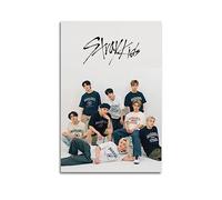 NOHF Poster con Stampa Artistica di Stray Kids - Decorazione da Parete in Stile Retrò per Casa e Ufficio - 20 x 30 cm