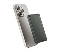 NOHON Wireless Magnetico 5000mAh Powerbank: Ultra-slim 8MM Caricatore Mag-Safe Power Bank | Batteria Portatile PD 20W USB-C Ricarica Compatibile con iPhone 17/16/15/14/13/12 Pro/Pro Max(Grigio Nero)