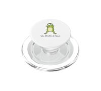 Noi All'alba Divertente Stretching Rana PE Insegnante PopSockets PopGrip per MagSafe