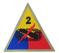 NOI DELL'ESERCITO 2? CORAZZATA DIVISIONE Hell su ruote AMERICANA DIVISA Toppa -