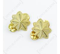 NOI DELL'ESERCITO Maggiore ufficiale RANGO INSIGNIA color oro DISTINTIVI