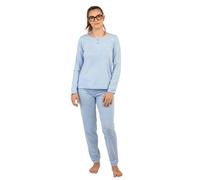Noi di Notte Pigiama Donna Lungo 100% Cotone Leggero FA009006