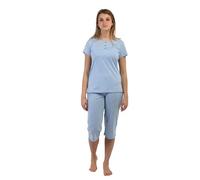Noi di Notte Pigiama Donna Mezza Manica 100% Cotone FA009041