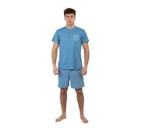 Noi di Notte Pigiama Uomo Corto 100% Cotone Leggero FC003068