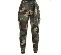 Noi Esercito Pantaloni Donne Woodland Camo Campo 3-color Mimetico Fieldtrouser