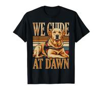 Noi guidiamo al Golden Retriever dell'alba Maglietta