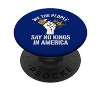 Noi il popolo diciamo nessun re in America PopSockets PopGrip Adesivo