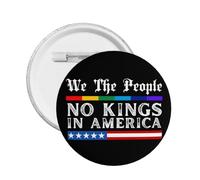 Noi il popolo, nessun re in America - Spille rotonde, distintivi per uomo e donna