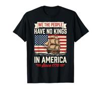 Noi Il Popolo Non Abbiamo re in America dal 1776 Maglietta