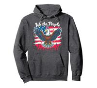 Noi Il Popolo sappiamo Fare Festa Felpa con Cappuccio, Unisex per Adulti, Grigio Scuro, XL