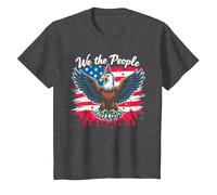 Noi Il Popolo sappiamo Fare Festa Maglietta, Bambini, Grigio Scuro, 6 Anni