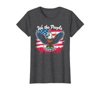 Noi Il Popolo sappiamo Fare Festa Maglietta, Donna, Grigio Scuro, L