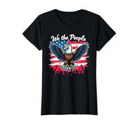 Noi Il Popolo sappiamo Fare Festa Maglietta, Donna, Nero, S