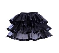 Noi L'Estate Come Noi Gonne Hoben Europa e gli Stati Uniti Gonna Tulle, Tutu Gonna multistrato Peng Peng Rock Fransen Donna, Nero , M