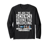Noi Siamo la Scienza Dietro la Medicina Orgoglio Lab Maglia a Manica