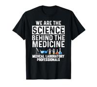 Noi Siamo la Scienza Dietro la Medicina Orgoglio Lab Maglietta