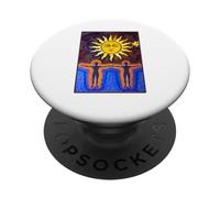 Noi siamo una sola pittura solare PopSockets PopGrip Adesivo
