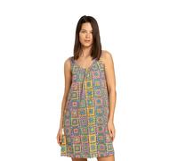 Noidinotte - Abitino Donna Cotone Crochet - S Nero