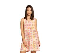 Noidinotte - Abitino Donna Cotone Crochet - S Panna