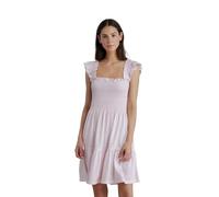 Noidinotte - Abitino Donna in Cotone con Spalla Larga Articolo Vichy - L Rosa