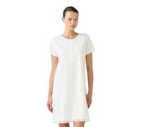 Noidinotte - Camicia da Notte Donna Estiva in Cotone Articolo Essential. - 48 Bianco