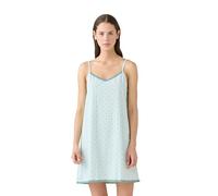 Noidinotte - Camicia da Notte Donna Estiva in Cotone Articolo Romantic. - S Verde