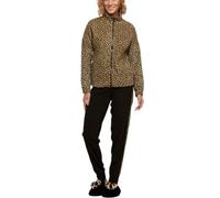 Noidinotte - Completo donna micropile ghepardo - L Nero