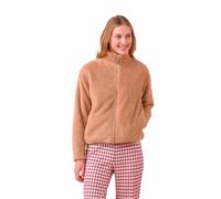 Noidinotte - Giacca donna eco pelliccia articolo unito. - S Beige