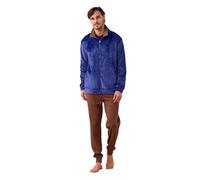 Noidinotte - Giacca uomo coral articolo unito. - XL Blu