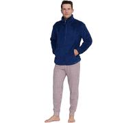 Noidinotte; more than pyjamas Noid?Notte GE2801 Giacca da Camera Uomo Eco Pelliccia, Blu Navy 4, L