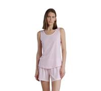 Noidinotte - Pigiama Donna in Cotone Leggero Estivo con Top Spalla Larga e Pantalone Corto Articolo Cherry Bloom - XL Rosa
