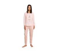 Noidinotte - Pigiama Donna Lungo Cotone Parisienne - XXS Rosa