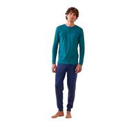 Noidinotte - Pigiama Uomo Caldo Cotone Articolo Pois. - XL