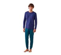 Noidinotte - Pigiama Uomo Caldo Cotone Articolo Pull. - S