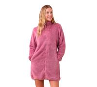 Noidinotte - Vestaglia donna eco pelliccia articolo unito. - L Rosa