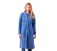 Noidinotte - Vestaglia donna in matelassè articolo unito - 46 Blu