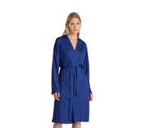 Noidinotte - Vestaglia donna in modal con fusciacca colore blu - 42 Blu