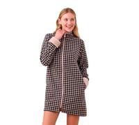 Noidinotte - Vestaglia donna micropile articolo poule. - XL Nero