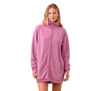 Noidinotte - Vestaglia donna micropile articolo unito. - XL Rosa